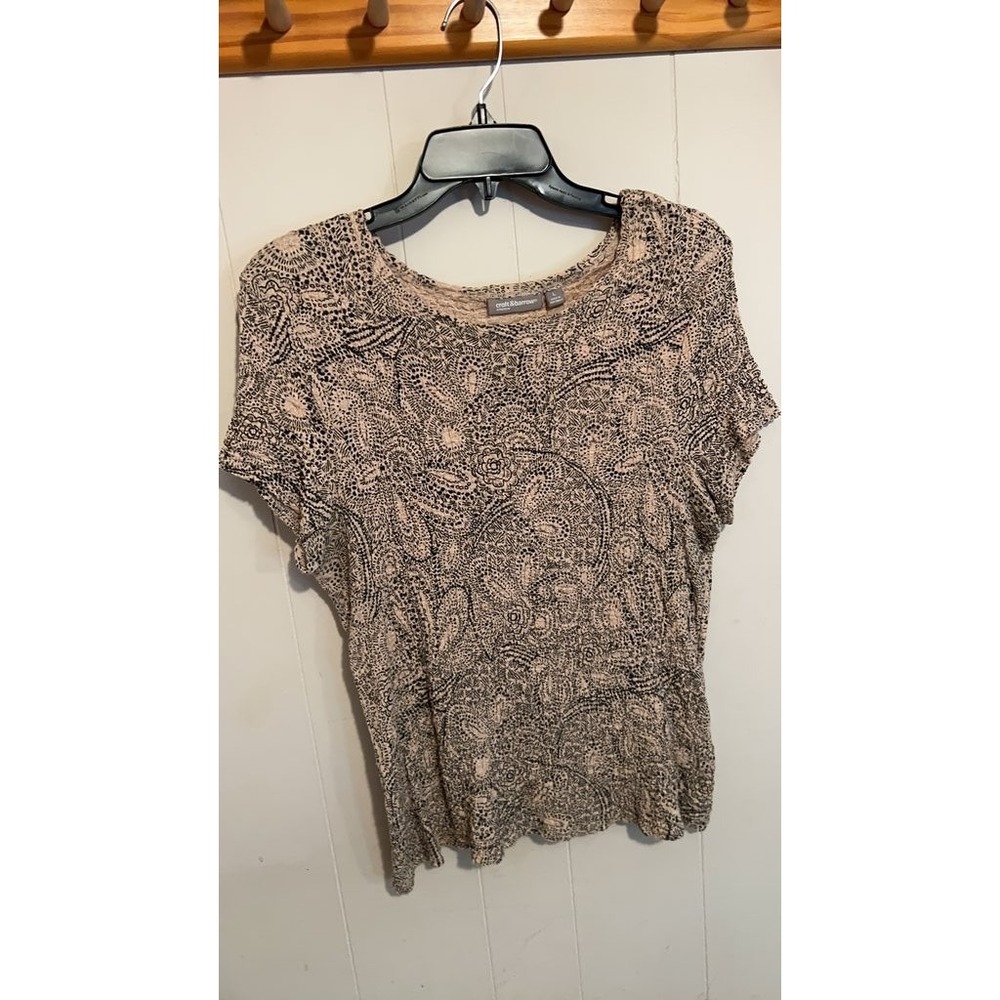 Croft & Barrow Women's Stretch Short Sleeve Top